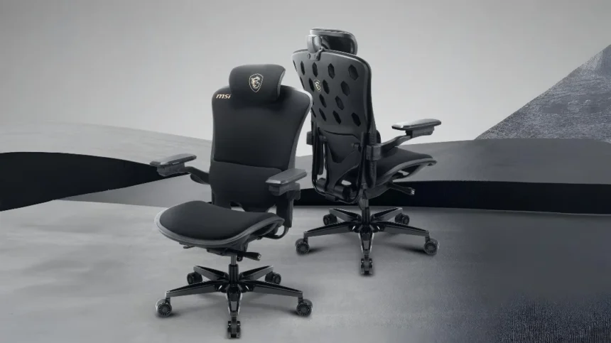 Kursi MSI yang diklaim ergonomi khusus gamer/ Foto: gizmochina