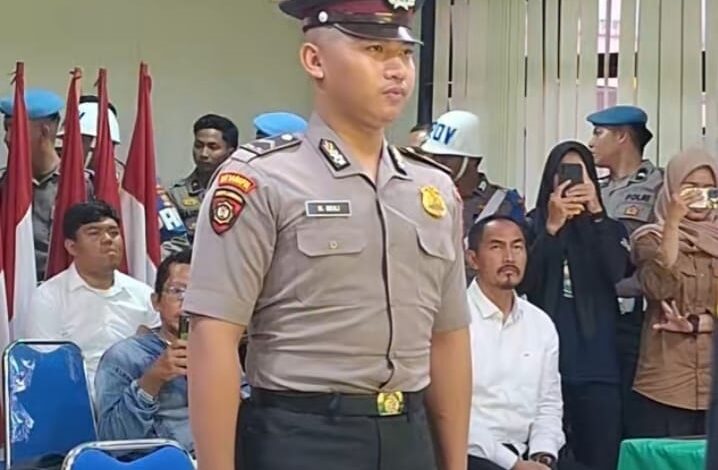 Bripda Muhammad Seili saat sidang etik/ Foto: Ist