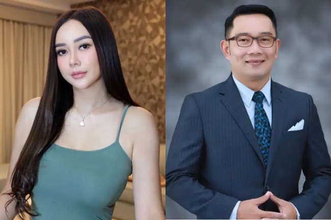 Aura Kasih dan Ridwan Kamil / Foto: Ist