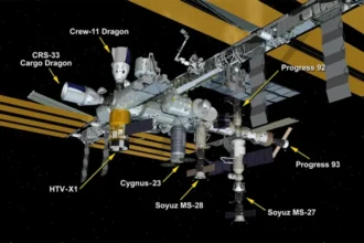 Tampilan dermaga di luar angkasa/ Foto: capture space
