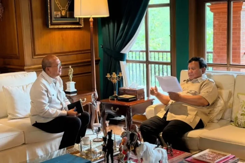 Presiden Prabowo terima CEO Danantara Rosan Roeslani/ Foto: capture ANTARA