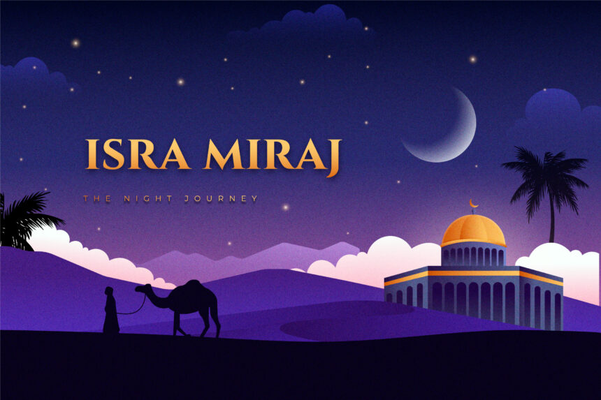 Ilustrasi Isra' Mi'raj / Foto: freepik