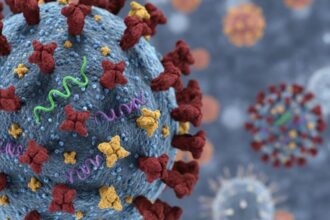 Ilutrasi virus / Foto: capture Kemenkes RI