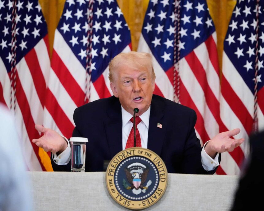 Presiden AS Donald J Trump/ Foto : The Guardian