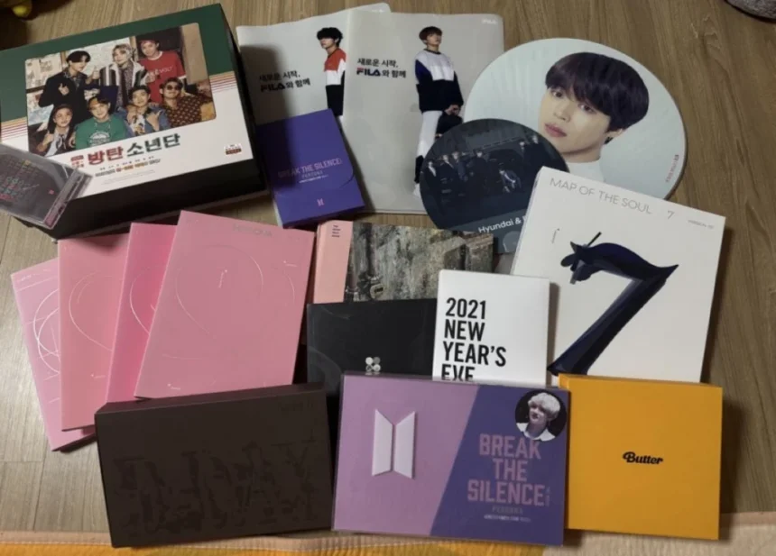 Merchandise BTS/ Foto: allkpop