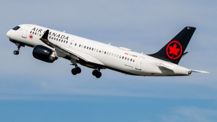 Pesawat Air Canada/ Foto: Ist