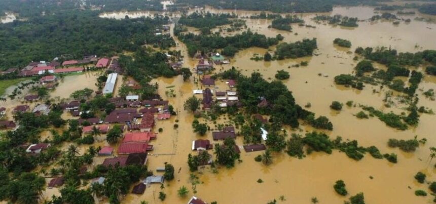 Banjir membutuhkan banyak penanganan/ foto: BPBD Babel