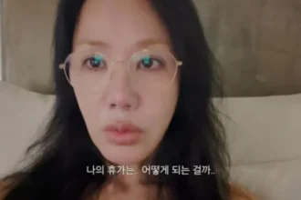 Tangkapan layar youtube milik Uhm Jung Hwa saat liburan di Lombok/ Foto: allkpop