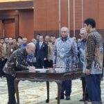 Pelantikan Robert Leonard Marbun sebagai Sekretaris Jenderal (Sekjen) Kementerian Keuangan/ Foto: capture ANTARA