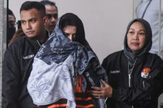 Bupati Pekalongan Fadia Arafiq saat di KPK/ Foto: capture ANTARA