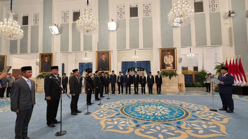 Pelantikan Kabinet Merah Putih / Foto: Ist