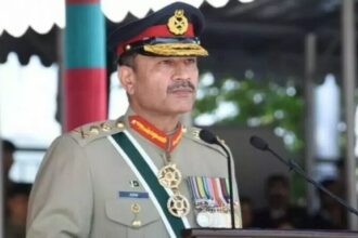 Kasad Pakistan Marsekal Lapangan Asim Munir/ Foto: Ist