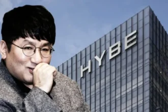 Bang Si Hyuk dan HYBE/ Foto: allkpop