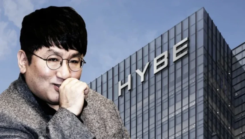 Bang Si Hyuk dan HYBE/ Foto: allkpop