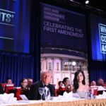 Suasana jamuan makan malam sebelum penembakan/ Foto: capture Kompas