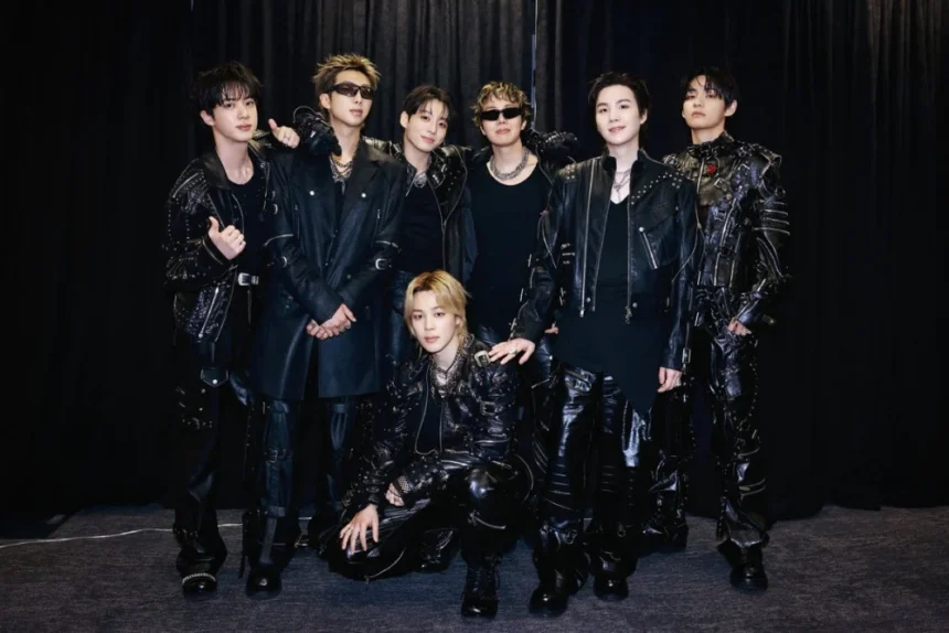 Formasi lengkap BTS/ Foto: allkpop