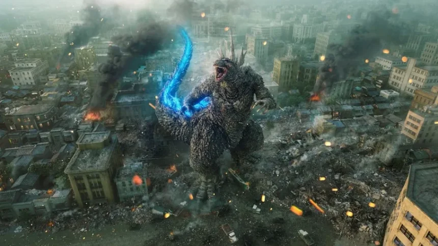 Ilustrasi poster Godzilla / Foto: variety