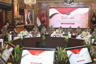 Para petinggi TNI saat diundang Menhan Sjafrie Sjamsoeddin/ Foto: courtesy ANTARA