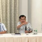 Jusuf Kalla saat menggelar jumpa pers/ Foto: capture ANTARA