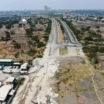 Proyek Jalur Lingkar Barat Kota Surabaya/ Foto: capture ANTARA