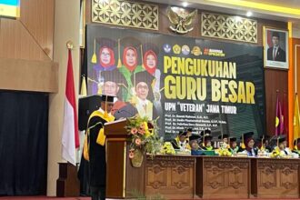 Orasi Ilmiah Prof Catur dalam pengukuhan guru besarnya/dok.aktual.co.id