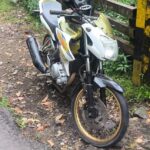 Sepeda motor yang ditemukan lokasi kejadian/ Foto: Ist