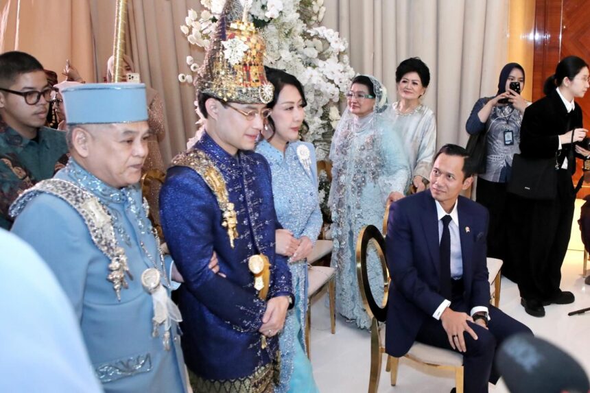 Pernikahan Teuku Rassya dan Cleantha Islan / Foto: instagram