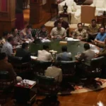 Tangkapan layar rapat kabinet bersama Presiden Prabowo/ Foto: ANTARA