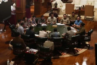 Tangkapan layar rapat kabinet bersama Presiden Prabowo/ Foto: ANTARA