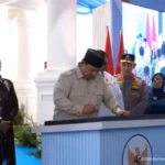 Presiden Prabowo meresmikan Museum Marsinah di Kab Nganjuk/ Foto: youtube