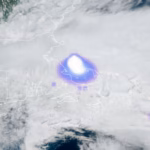 Penampakan satelit ledakan meteor di atas AS/ Foto: the guardian