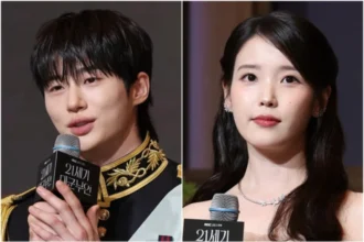 Byeon Woo Seok dan IU/ Foto: allkpop
