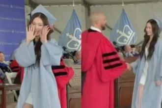 Annie ALLDAY PROJECT saat wisuda/ Foto: allkpop