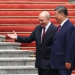 Presiden Xi Jinping dan Presiden Putin/ Foto: Aljazeera