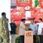 Presiden Prabowo usai meresmikan koperasi merah putih/ Foto: setneg