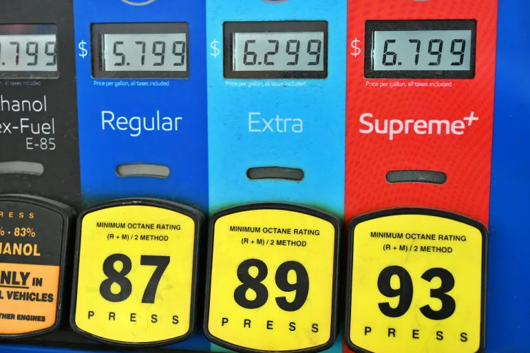 Harga bensin di sebuah SPBU di Chicago, Illinois pada 30 April 2026/ Foto: aljazeera