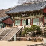 Kuil Buddha yang ada di Busan Korea Selatan/ Foto: Yonhap