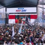 Hari Buruh Internasional di Jakarta/ foto: youtube