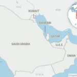 Selat Hormuz yang menghubungkan negara di Arab/ Foto: APNews