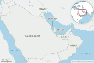 Selat Hormuz yang menghubungkan negara di Arab/ Foto: APNews