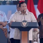 Presiden Prabowo saat di tengah massa buruh/ Foto: youtube