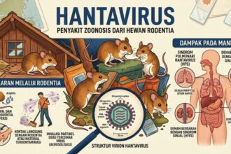 Ilustrasi penularan Hantavirus/ Foto: Ist