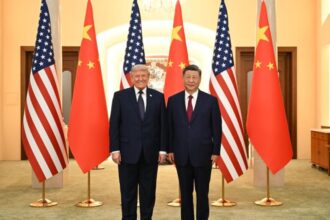 Presiden Donald J Trump dan Presiden Xi Jinping/ Foto: Xinhua