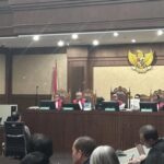 Suasana sidang putusan Nadiem Makarim/ Foto: capture ANTARA