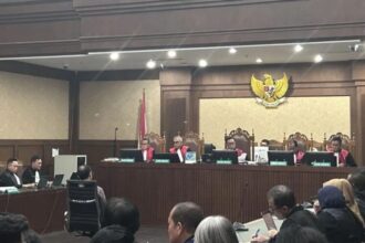 Suasana sidang putusan Nadiem Makarim/ Foto: capture ANTARA