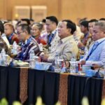 Presiden Prabowo saat menghadiri Sarasehan Kebangsaan Konvensi Sains, Teknologi, dan Industri Indonesia (KSTI) Tahun 2026 / Foto: Setneg