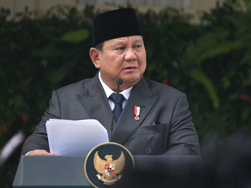 Presiden Prabowo Subianto / Foto: Setpres
