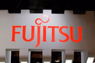 Logo Fujitsu/ Foto: capture The Guardian