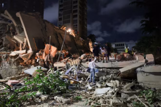 Kerusakan gedung dampak gempa bumi di Venezuela/ Foto: Reuters