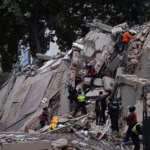 Bangunan roboh dampak gempa bumi di Venezuela/ Foto: The Guardian